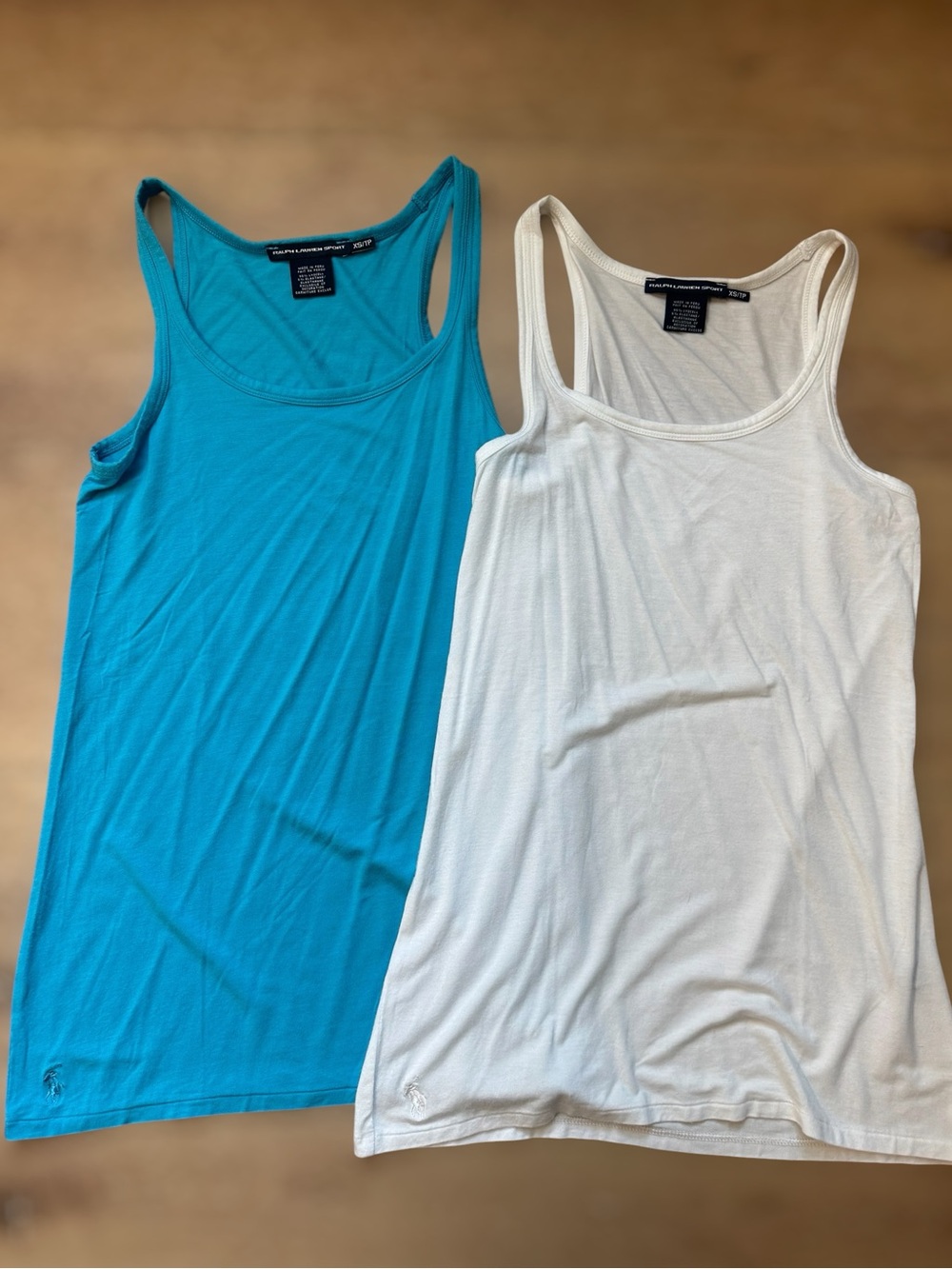 💙🏃‍♀️Ralph Lauren Sport Women’s Classic Minimalist Pair of 2 Tank Tops | XS